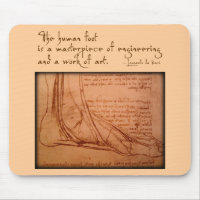 Da Vinci: "Är människafoten… ",