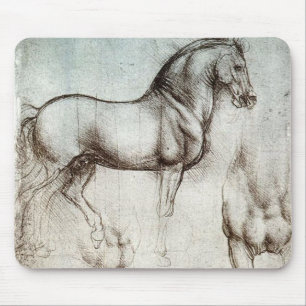 Da Vinci Horse Study Renaissance Sketch Fine Art Musmatta