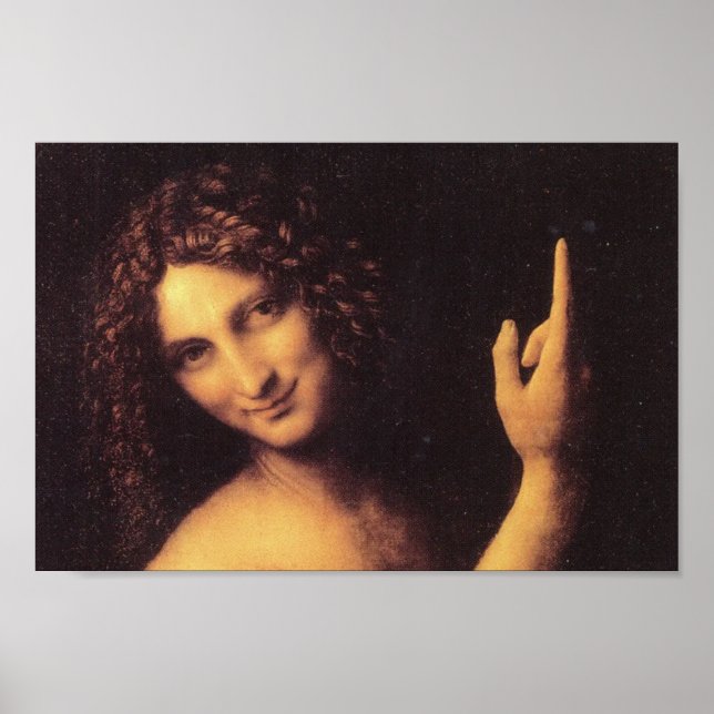 DA VINCI JOHN, BAPTIST POSTER (Framsidan)