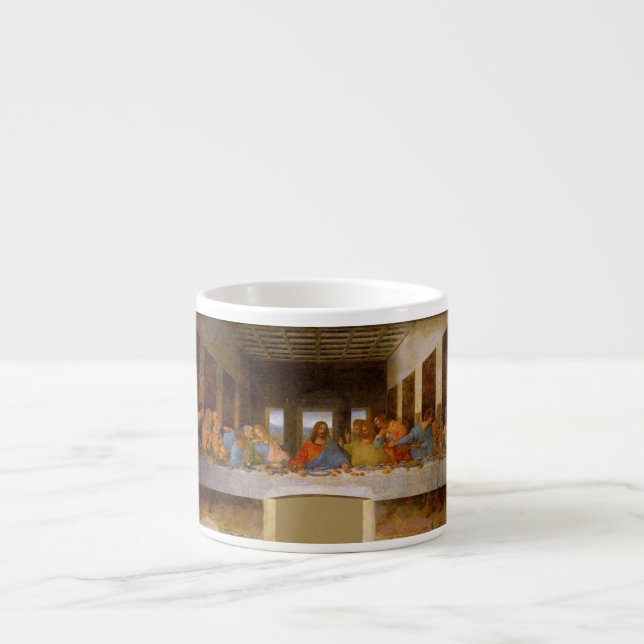 Da Vinci Last Supper Fine Art Classic Espressomugg (Framsidan)