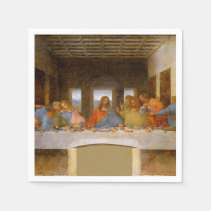 Da Vinci Last Supper Fine Art Classic Pappersservett