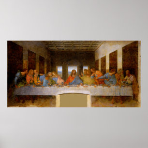 Da Vinci Last Supper Fine Art Classic Poster