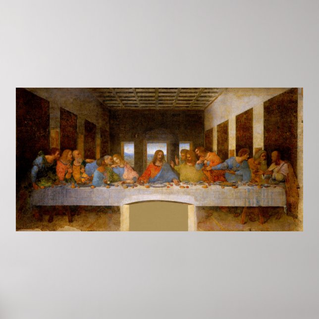 Da Vinci Last Supper Fine Art Classic Poster (Framsidan)