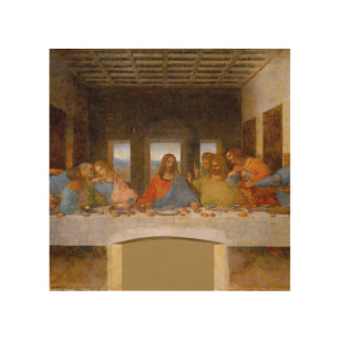 Da Vinci Last Supper Fine Art Classic Trätavla