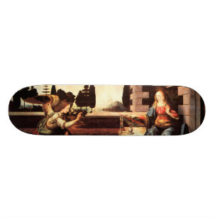 Da Vinci, Leonardo - Bebådelsen Mini Skateboard Bräda 18,5 Cm