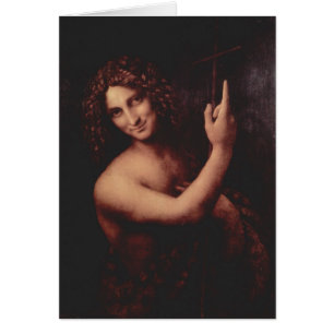 Da Vinci Leonardo - St John det baptistiskt OBS Kort