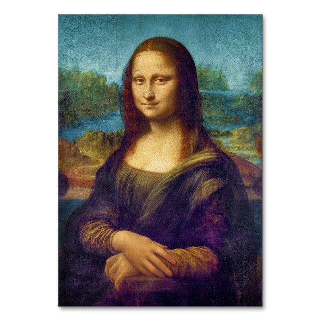 Da Vinci: Mona Lisa Bordsnummer (Framsidan)