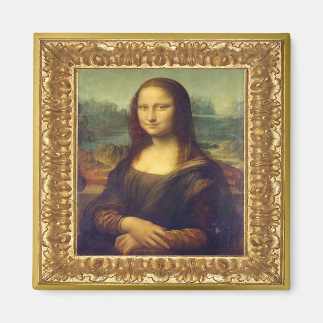 Da Vinci Mona Lisa Masterbit Magnet (Framsidan)