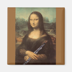 Da Vinci, Mona Lisa och Oboe magnet