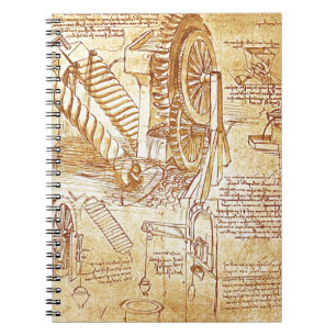 Da Vinci noterar Anteckningsbok