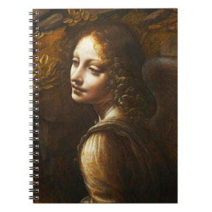 Da Vinci oskuld av stenängelanteckningsboken Anteckningsbok