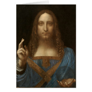 Da Vinci, Savior of the World, Salvator Mundi OBS Kort