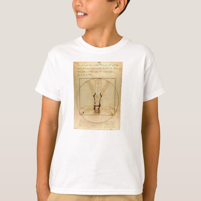 da Vinci Skydiving T-shirt (Framsida)
