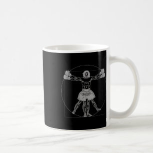 Da Vinci Vitruvian Man Muay Thai Mma Gatukamp Kaffemugg