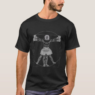 Da Vinci Vitruvian Man Muay Thai Mma Gatukamp T Shirt