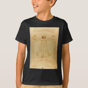 Da Vinci Vitruvian Man T-shirt