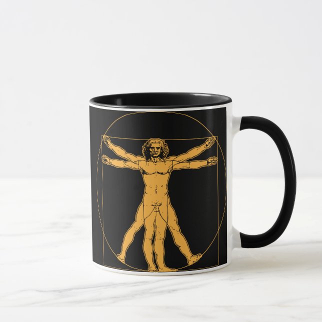 Da Vinci Vitruvian manmugg Mugg (Höger)