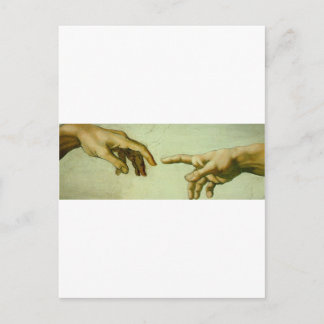 Da Vinci's Creation of Adam Vykort