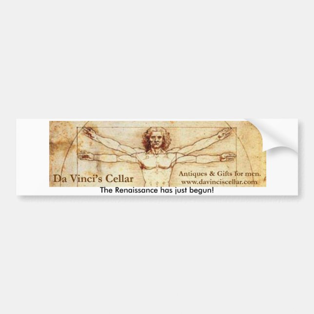 Da Vincis Köljappsticker Bildekal (Framsidan)