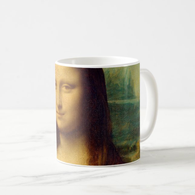 Da Vincis Mona Lisa Kaffemugg (Framsida höger)