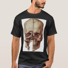 Da Vincis skalle Baseball ¾ Sleeve T-Shirt