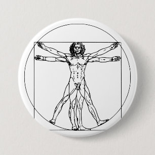 Da Vinci's Vitruvian Man Knapp
