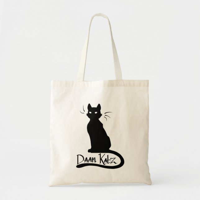Daan Katz Logotyp Tote Bag Tygkasse (Framsidan)