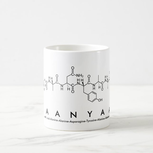 Daanyaal peptide namn mugg (Center)