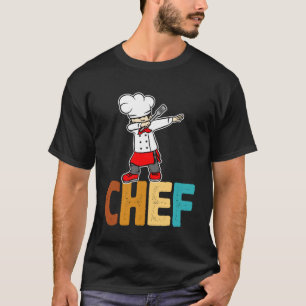 Dab Dabbing Chef Cooking Guru Cook Retro Culinary T Shirt