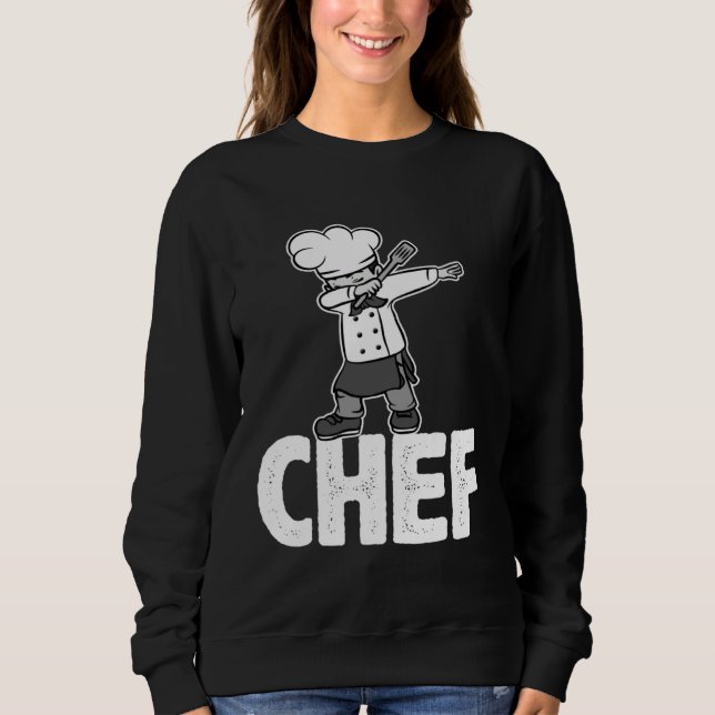 Dab Dabbing Chef Cooking Guru  Cook Retro Culinary T Shirt (Framsida)