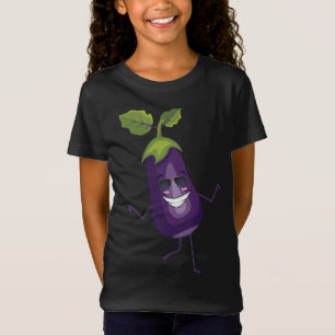 Dab Eggplant Dancing Dabbing Eggplant Fruit T Shirt