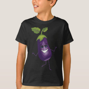 Dab Eggplant Dancing Dabbing Eggplant Fruit T Shirt