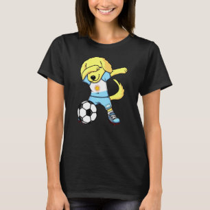 Dab Golden Retriever Argentina Ocer Fläkt Jersey F T Shirt