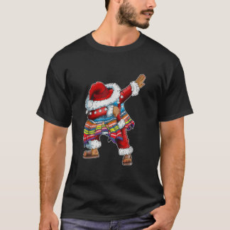 Dab Jultomten med mexikanska Poncho Dabbas T Shirt