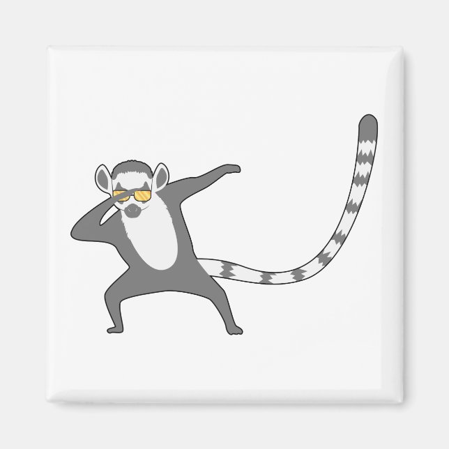 Dab lemur magnet (Framsidan)