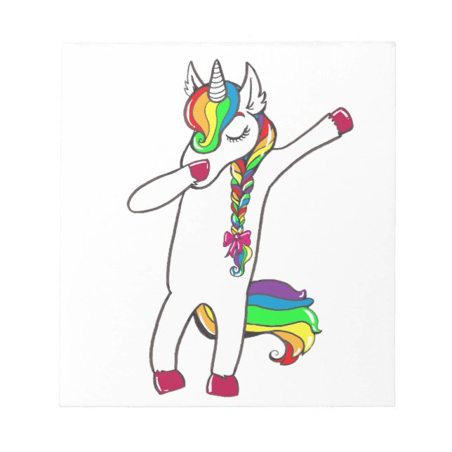 Dab licorne anteckningsblock (Framsida)
