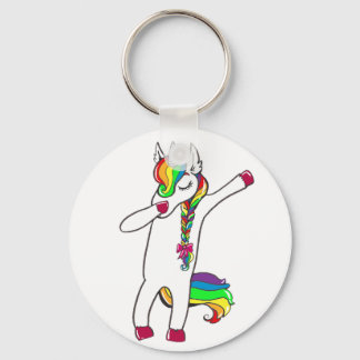 Dab licorne nyckelring