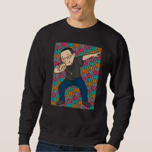 Dab Pappa är Underbart för Dabbing Pappor på Fars Lång Ärmad Tröja