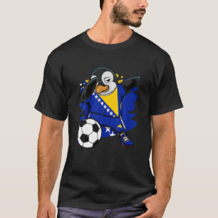 Dab Penguin Bosnien och Hercegovina Ocer Fläkt Jer T Shirt