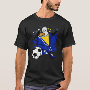 Dab Penguin Bosnien och Hercegovina Ocer Fläkt Jer T Shirt