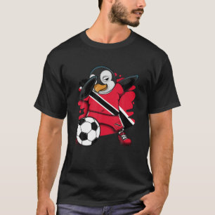 Dab Penguin Trinidad och Tobago Ocer Fläkt Jersey T Shirt