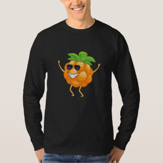 Dab Raspberry Dancing Dabbing Orange Raspberry T Shirt