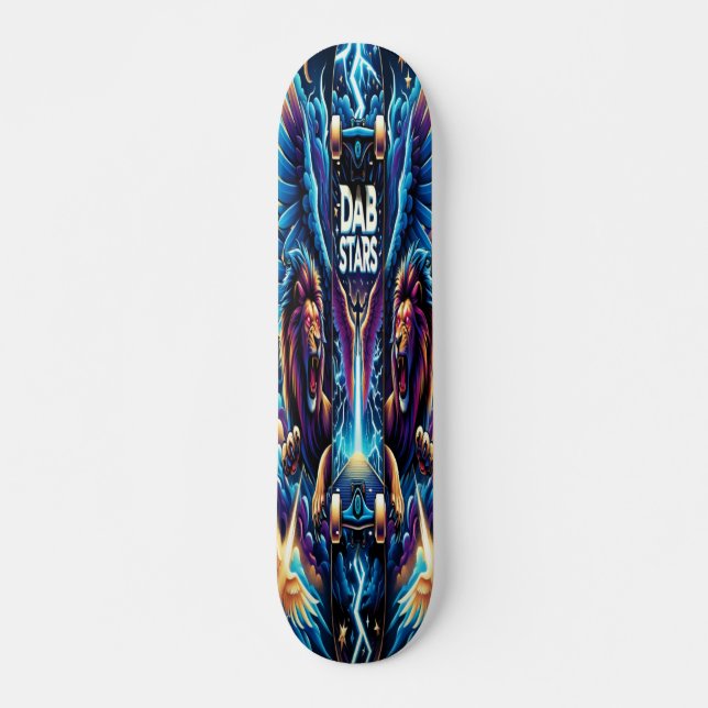 Dab Star Mini Skateboard Bräda 18,5 Cm (Framsida)