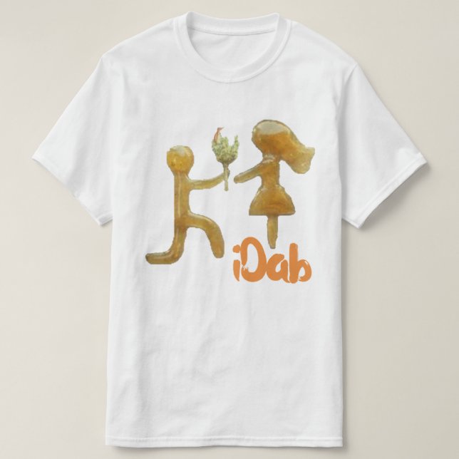 Dab White T Shirt (Design framsida)
