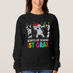 Dabba 101 dagar skola 1:a klass elev lärare t shirt