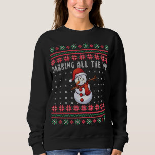 Dabba all Way Snögubbe Ugly jul Tee Shirt