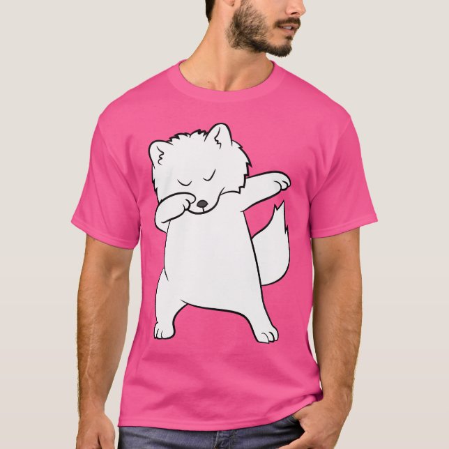 Dabba Arktisk Räv Söt Arktisk Räv T Shirt (Framsida)