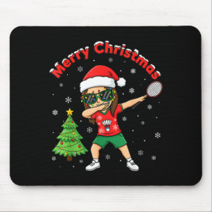 Dabba Badminton Flicka Santa Claus Jul Xmas Musmatta