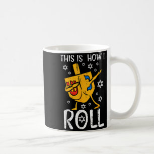 Dabba Dreidel Fula Hanukkah Roliga Chanukah Män Kv Kaffemugg