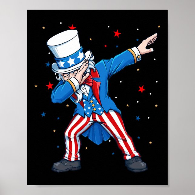 Dabba farbror Sam 4 juli pojkar män  Poster (Framsidan)